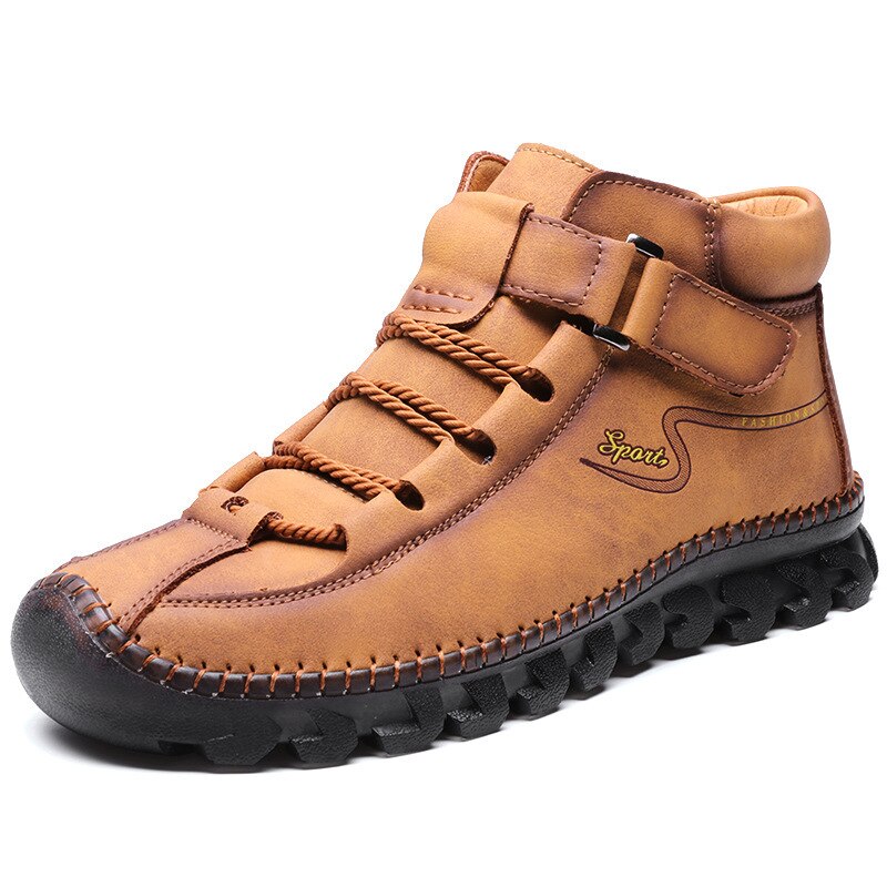 Outdoor leisure leather boots